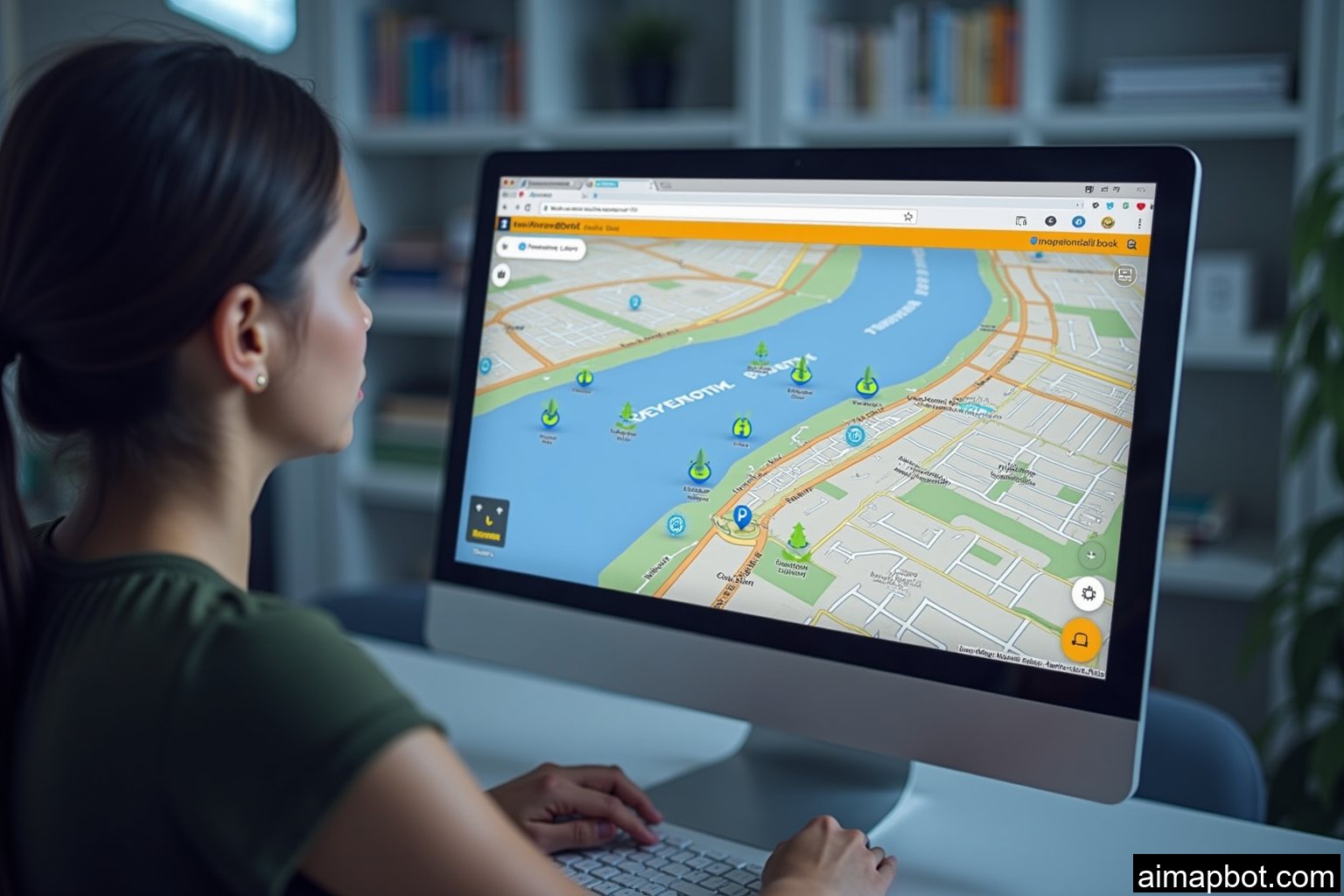 Revolutionizing Navigation with Augmented Reality: Exploring AIMapBot’s Immersive Mapping Experience