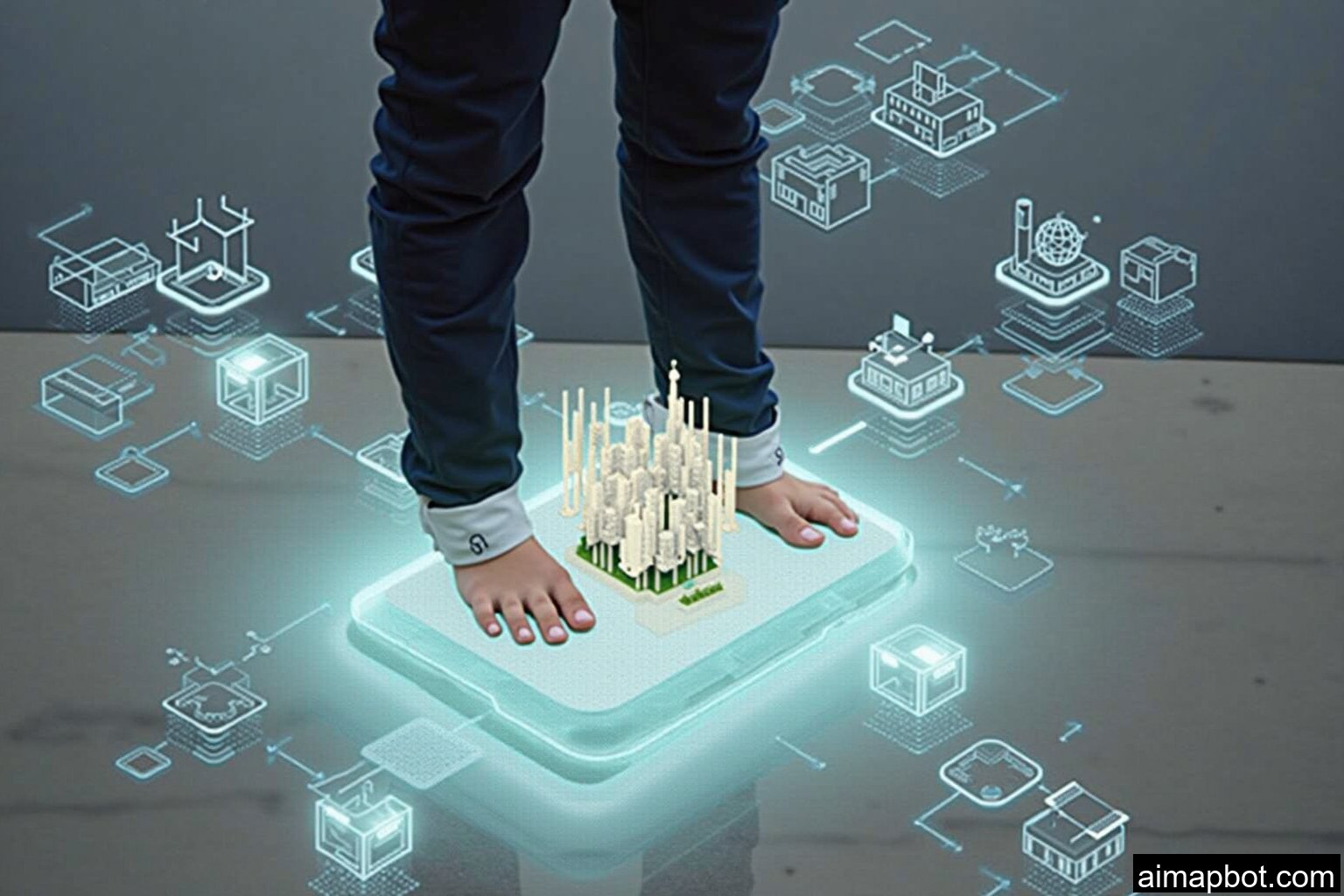 Revolutionizing Navigation with Augmented Reality: Exploring AIMapBot’s Immersive Mapping Experience